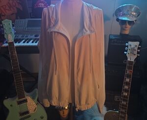 Zella Women's Cream Bomber Jacket